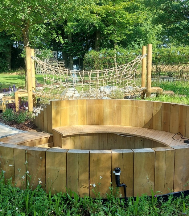 sunken-seating-area